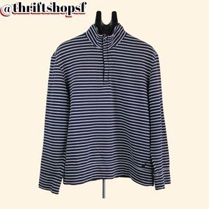 Nautica Striped Quarter Zip